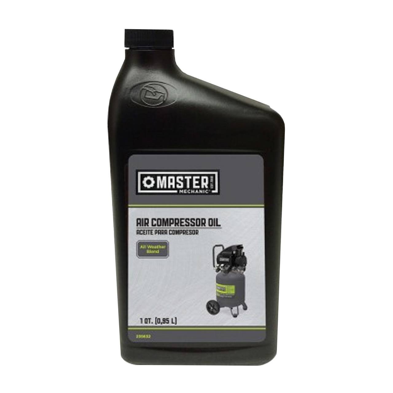 Master Mechanic Air Compressor Oil, 1 Qt | Midwest Technology