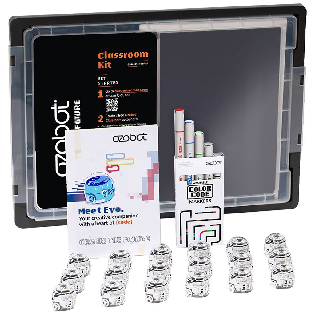 Ozobot Evo Classroom Kit, 18 Robots