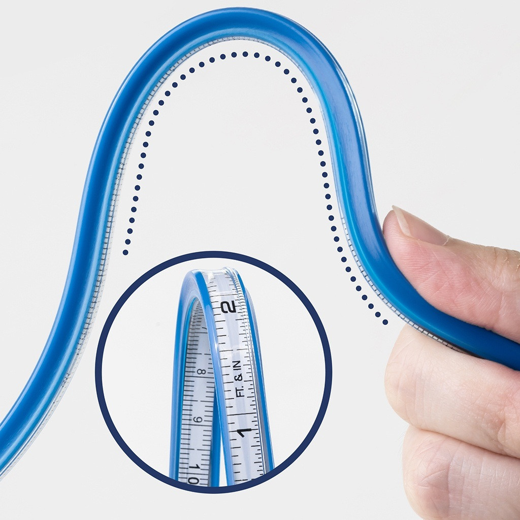 Pacific Arc Flexible Inking Edge Curve, 12" Midwest Technology Products