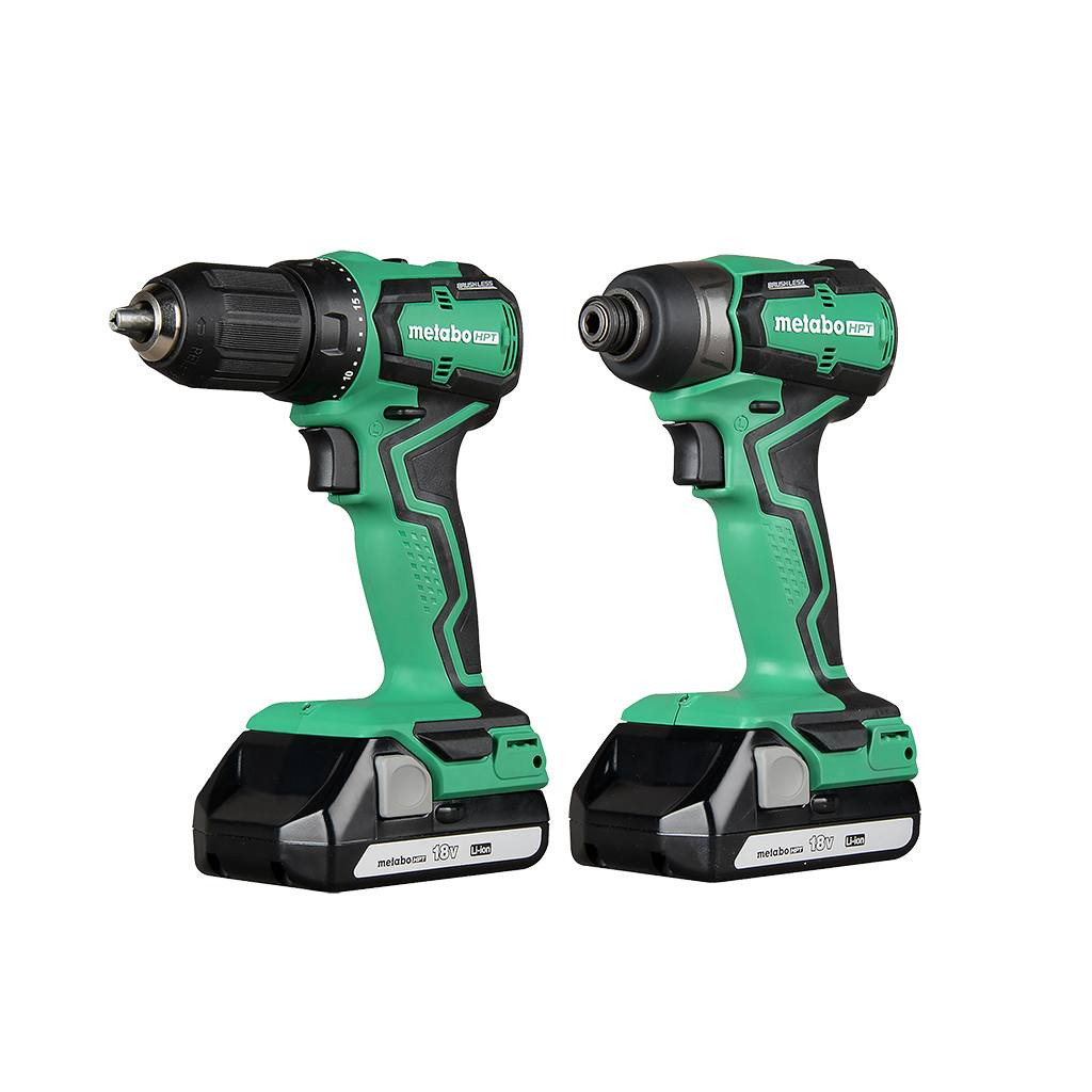 Metabo HPT 18V Sub-Compact Driver Drill/Impact Driver Combo Kit