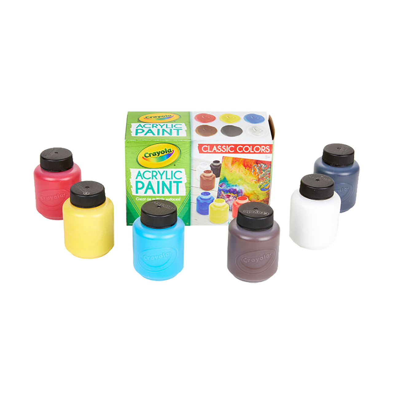 Crayola acrylic shop paint set