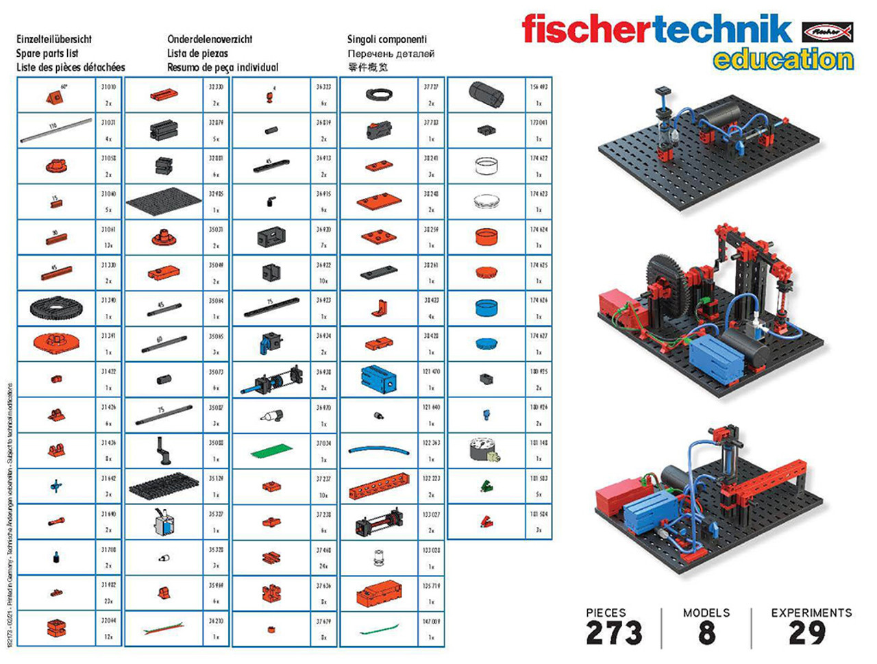 Fischertechnik STEM Electronics Kit - Paxton/Patterson