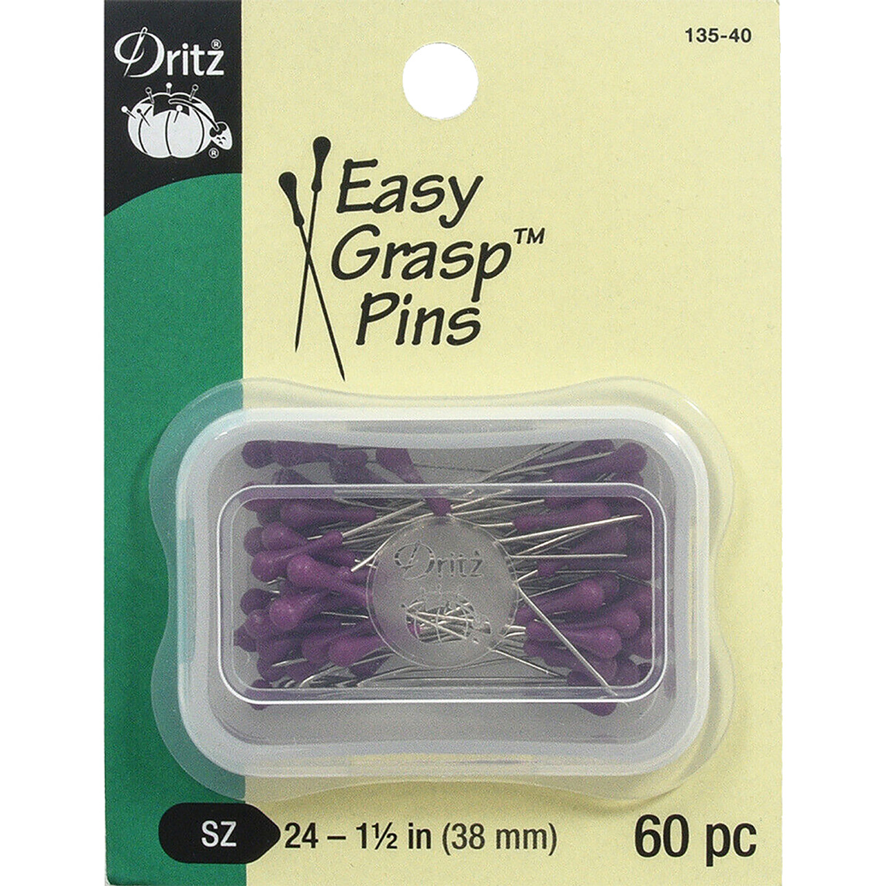 Dritz T-Pins, 1-1/2, 35/pkg. - Midwest Technology Products