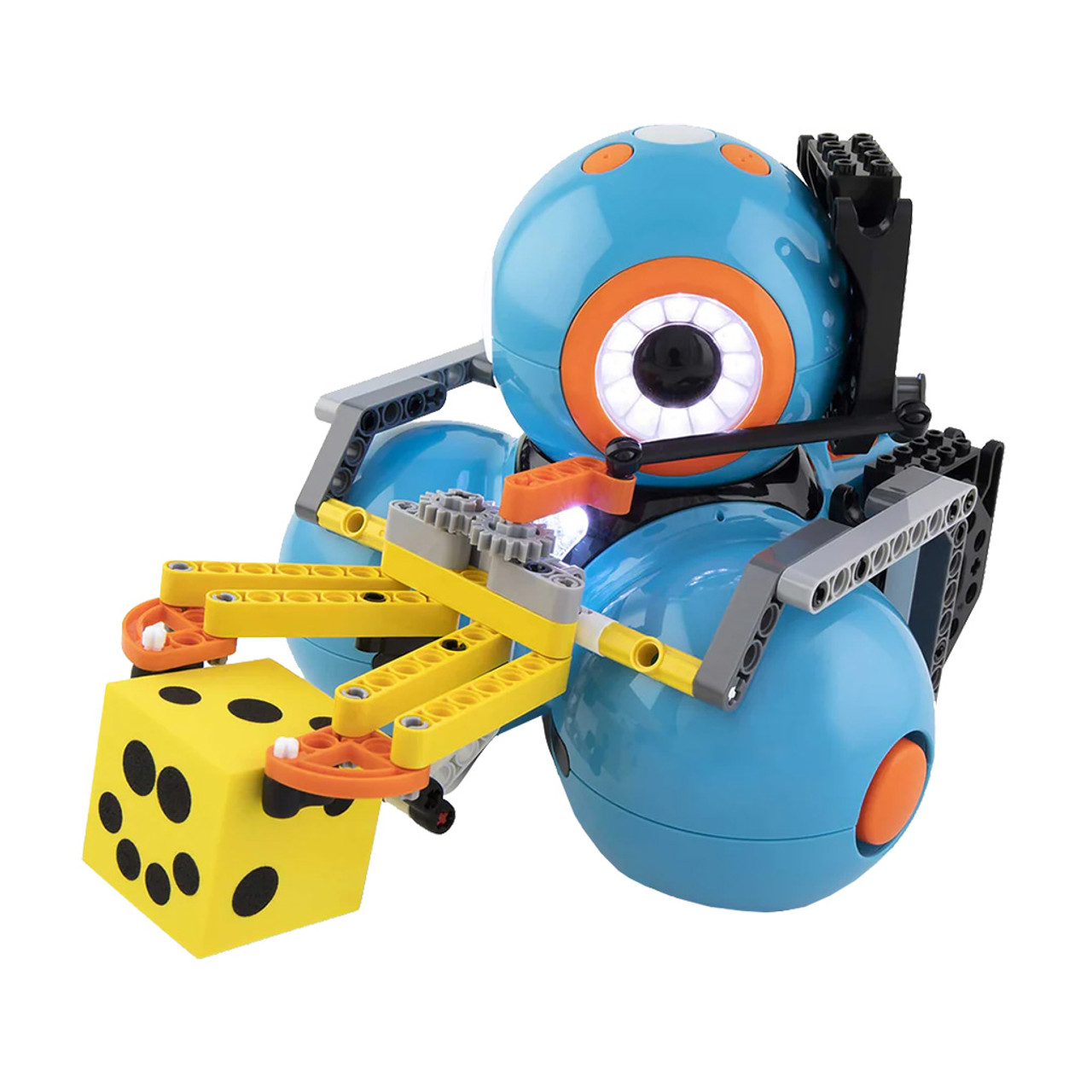 Wonder Workshop Dash Robot with Wonder Workshop Build Brick Extensions for  Dash and Dot Robots Bundle