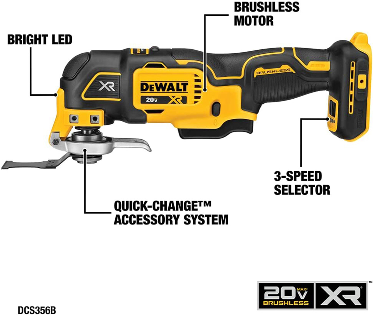 DEWALT 20V Max 6-Tool Combo Kit