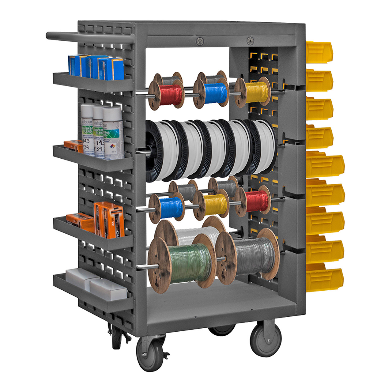Durham Wire Spool Rack with 2 Rods - Midwest Technology Products