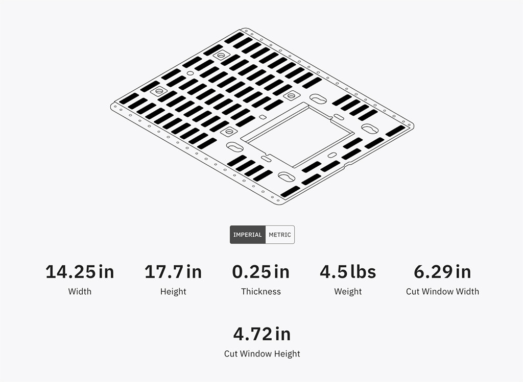 Shaper Plate Midwest Technology