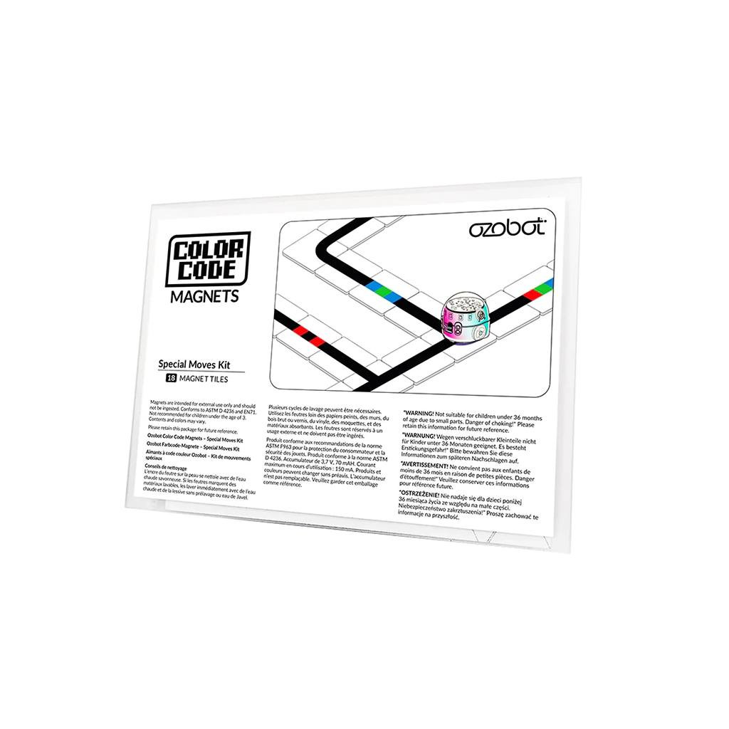 Ozobot Color Code Magnets Special Moves Kit - Midwest Technology Products