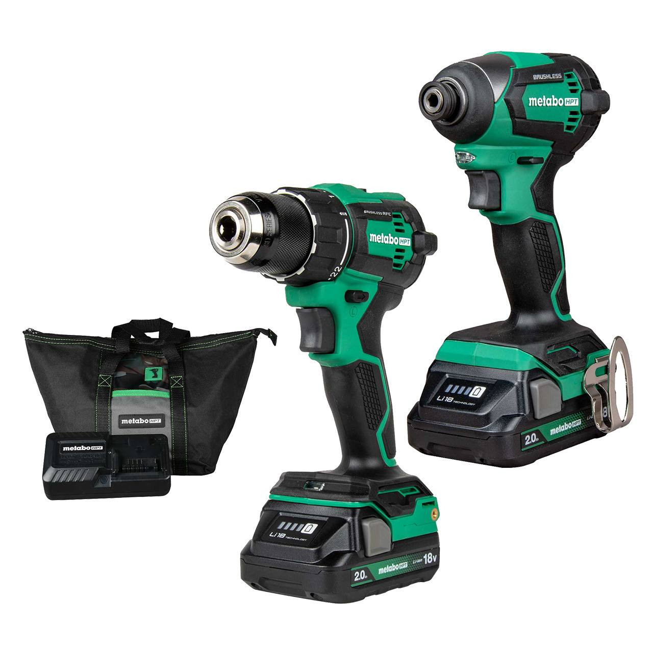 Metabo 18V Brushless Drill/Driver Kit Midwest Technology