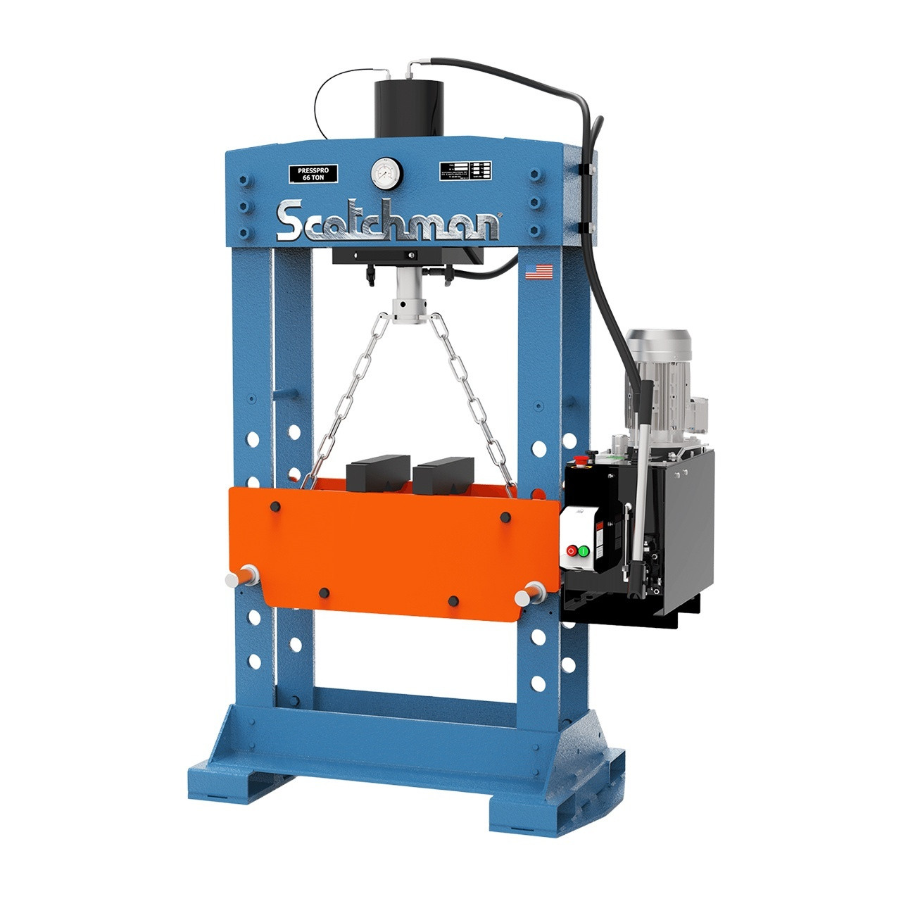 Scotchman PressPro 66-Ton Hydraulic Press | Midwest Technology