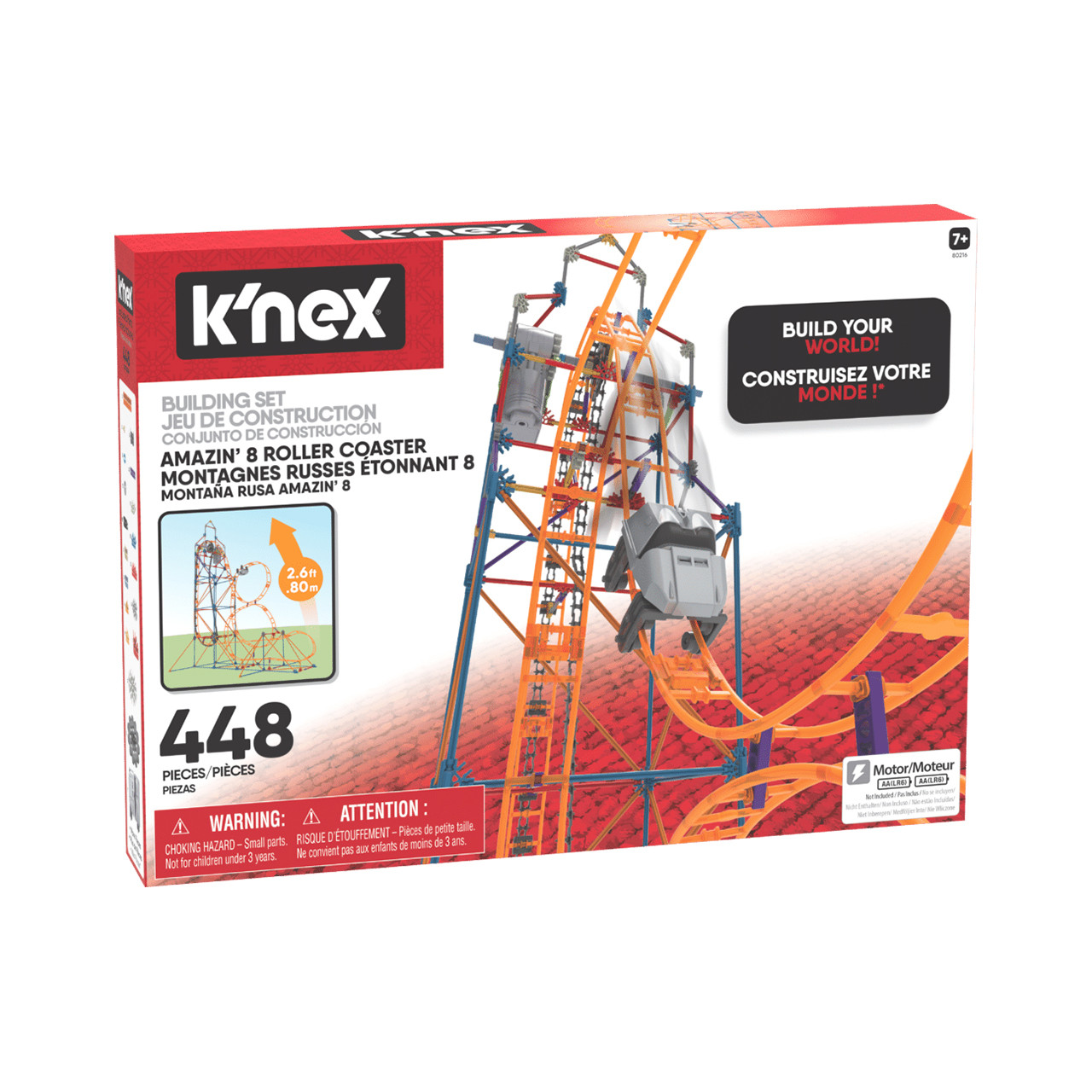 K'NEX Amazing 8 Roller Coaster Set - Midwest Technology Products