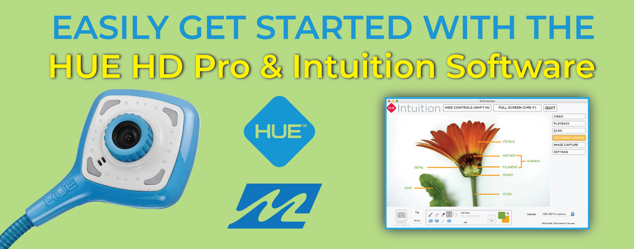 Easily Get Started with the HUE HD Pro Camera & Intuition Software