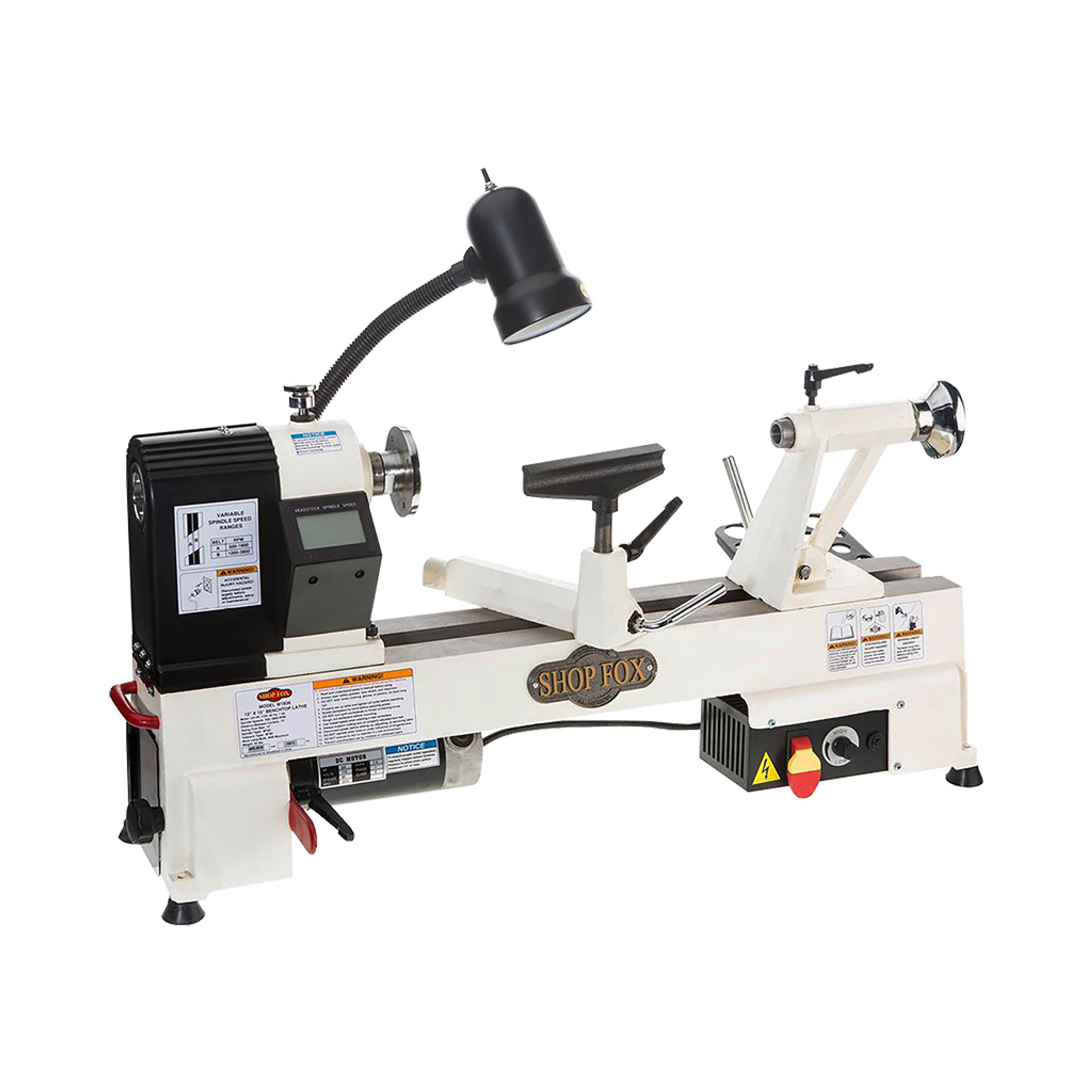 Shop Fox 12" x 15" Wood Lathe - Midwest Technology Products