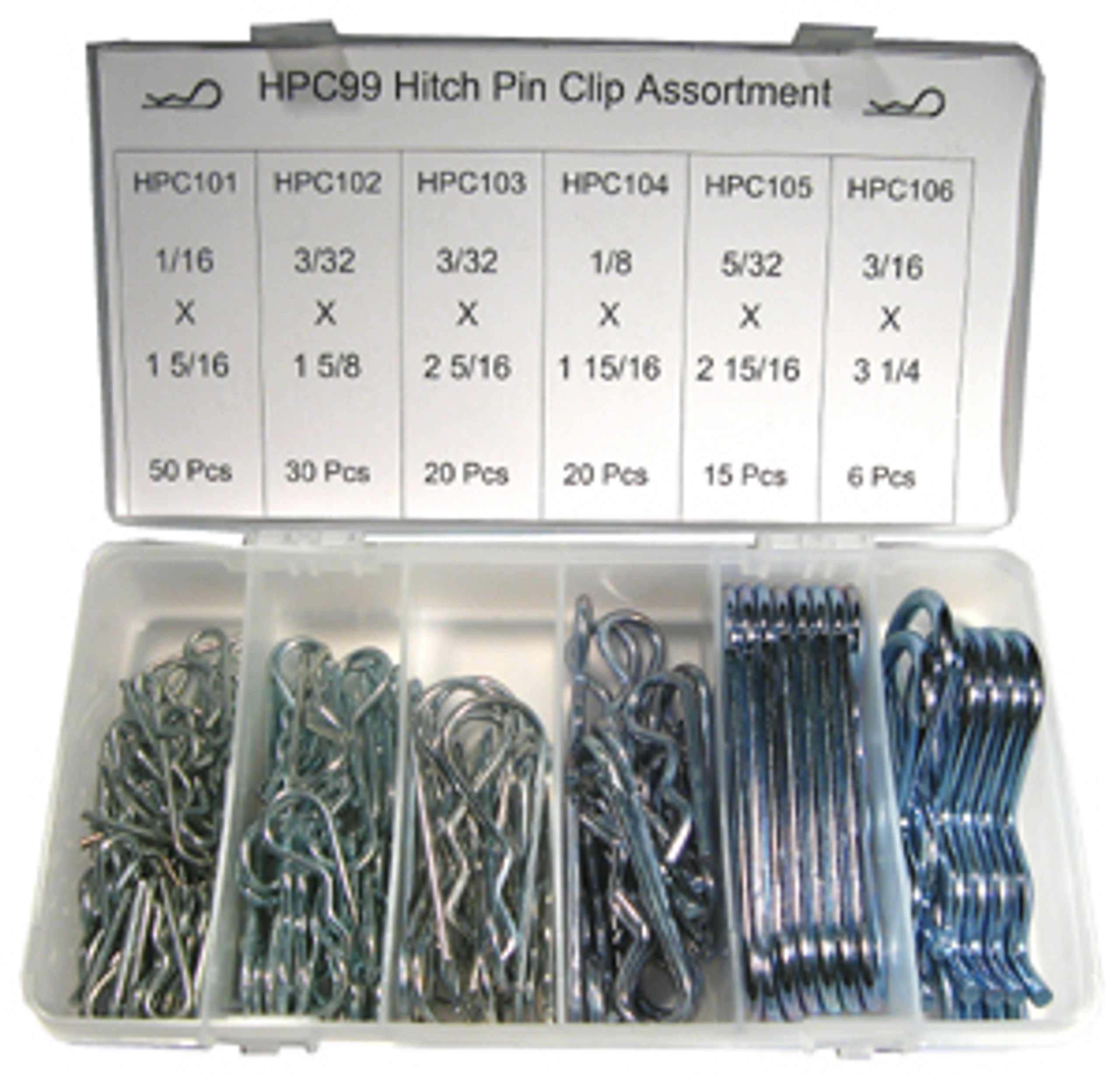 Fastener Barn 555 Piece Cotter Pin Assortment Midwest 