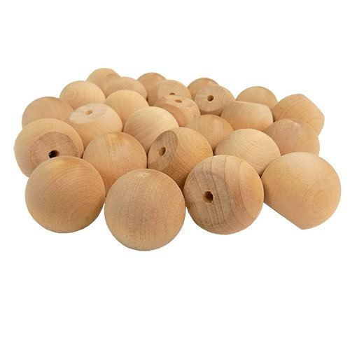 DowlIt Wooden Ball Knobs, 11/4" Midwest Technology