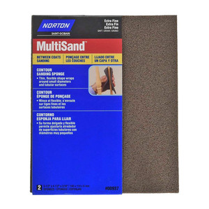 Norton Sanding Sponges, Contour, Extra Fine