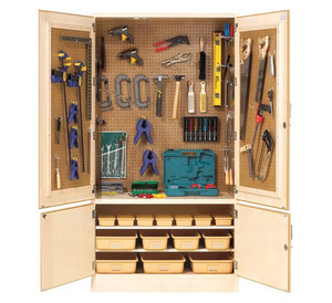 Diversified Spaces 48" Tech Ed Tool Cabinet with Tools Diversified Spaces 48" Tech Ed Tool Cabinet with Tools