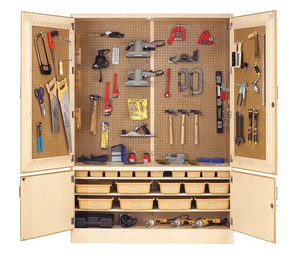 Diversified Spaces 60" Cabinet with Tools. Diversified Spaces 60" Cabinet with Tools.
