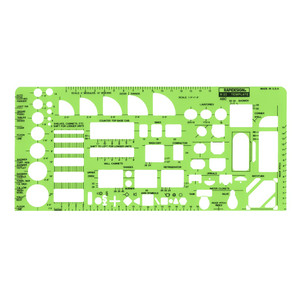 Rapidesign House Plan Fixtures Template Rapidesign House Plan Fixtures Template