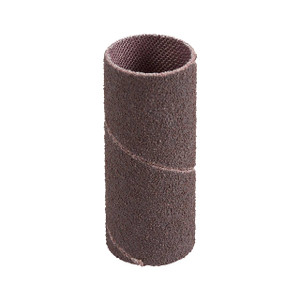 black 80 grit x-weight sandpaper sleeve with 3/4" diameter and 9" long head made with aluminum oxide black 80 grit x-weight sandpaper sleeve with 3/4" diameter and 9" long head made with aluminum oxide