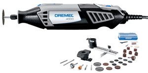 Dremel 4000-6/50 Rotary Tool Kit, High Performance, w/Flex Shaft