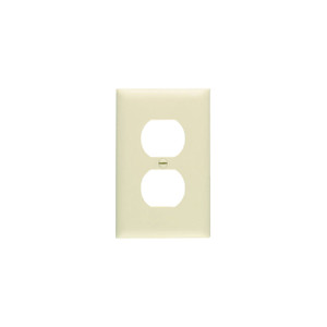 Pass & Seymour Duplex Plate, Ivory Pass & Seymour Duplex Plate, Ivory