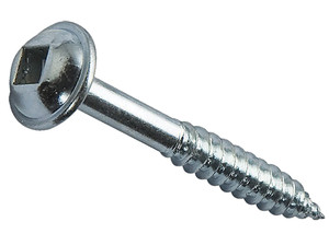 Screw with shop square hole