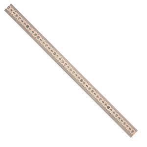 Westcott Meter Stick, Brass Ends, Clear Finish 10432