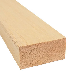 1" x 2" x 12" piece of light-colored balsa wood block for crafts and architectural projects 1" x 2" x 12" piece of light-colored balsa wood block for crafts and architectural projects