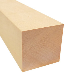 cut end of a light colored 2" x 2" x 12" basswood block for architectural or engineering models. cut end of a light colored 2" x 2" x 12" basswood block for architectural or engineering models.