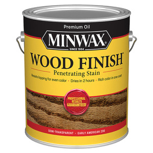 Minwax Wood Finish Wood Stain, Early American, Gal. Minwax Wood Finish Wood Stain, Early American, Gal.