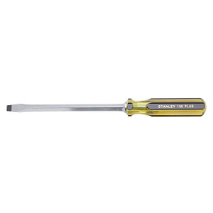 Stanley 100 Plus Square Blade, Standard Tip Screwdriver 5/16" x 6"