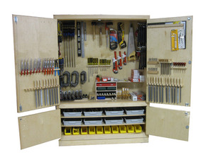 Tool Storage Cabinet (60'' W Woodworking with Tools)