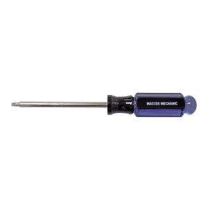 Master Mechanic Square Recess Screwdrivers, 1/4" x 4" Master Mechanic Square Recess Screwdrivers, 1/4" x 4"