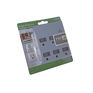 Woods 6-Outlet Surge Protector