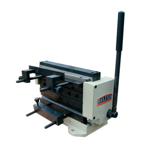 Baileigh Mini Shear/Brake Combination Machine with durable steel frame and 90° maximum bend angle