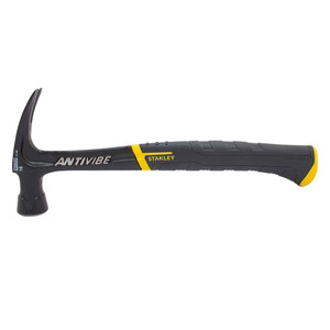 Stanley FatMax Xtreme AntiVibe Nailing Hammer, 16 oz., Rip Claw Stanley FatMax Xtreme AntiVibe Nailing Hammer, 16 oz., Rip Claw