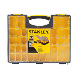 Stanley Portable Organizer, 16-1/4"L x 13-1/2"W x 2-1/8"H