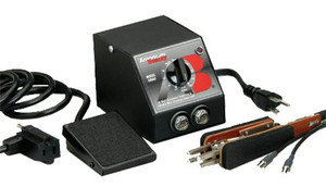 American Beauty Standard Capacity Wirestripping System with Ni-Chrome elements, footswitch & handpiece