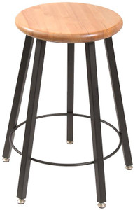 durable 18" fixed height classroom stool with 5 fully-welded square tube steel legs and laminate seat durable 18" fixed height classroom stool with 5 fully-welded square tube steel legs and laminate seat