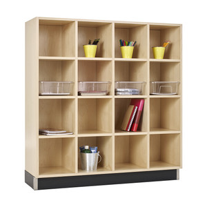 Diversified Spaces Wood Cubby Unit 4-Section Diversified Spaces Wood Cubby Unit 4-Section