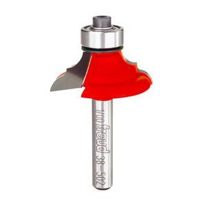 side profile of  1-1/4" classical cove & round router bit