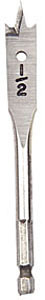 Irwin Spade Bit, 4-3/4" x 1/2" Irwin Spade Bit, 4-3/4" x 1/2"