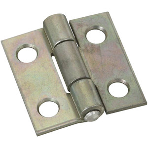 Narrow Butt Hinges Non-removable Pin, 1" Narrow Butt Hinges Non-removable Pin, 1"