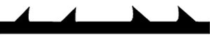 Olson Reverse Skip Tooth Plain End Scroll Saw Blades, 5", 12.5 TPI Olson Reverse Skip Tooth Plain End Scroll Saw Blades, 5", 12.5 TPI