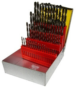 Production Tool Supply Lettered & Numbered Drill Bit 60-Piece Number Set