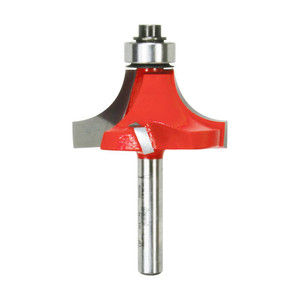 side profile of 1-1/2" x 1/4" Rounding Over router bit side profile of 1-1/2" x 1/4" Rounding Over router bit