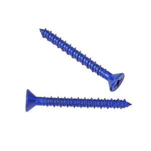 Hillman Tapper Concrete Screw Anchors Flat Phillips, 3/16" x 2-1/4" Hillman Tapper Concrete Screw Anchors Flat Phillips, 3/16" x 2-1/4"