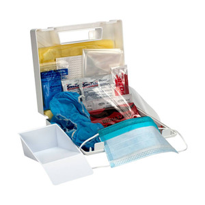 First Aid Only Bloodborne Pathogen and Bodily Fluid Spill Kit First Aid Only Bloodborne Pathogen and Bodily Fluid Spill Kit