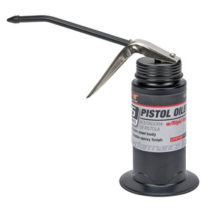 Performance Tool Pistol Oiler with Rigid Hose, 6 oz.